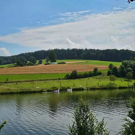 Ferienhaus "Schmetterling" Am See Im Bergland キルヒハイム エクステリア 写真